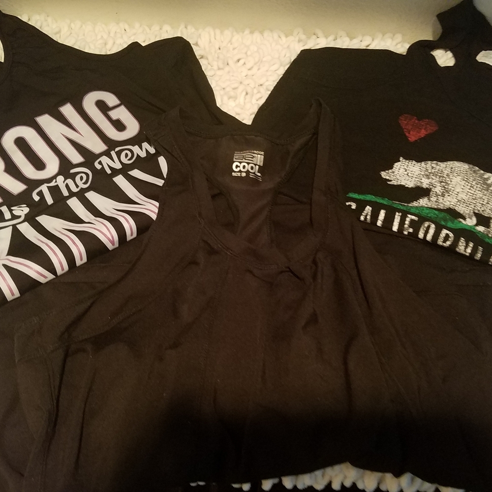 Bundle - 3 athletic tank tops